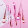 5 Pcs/set Diamond Crystal Makeup Brushes Foundation Powder Eyeshadow Lip Eyebrow Cosmetics Beauty