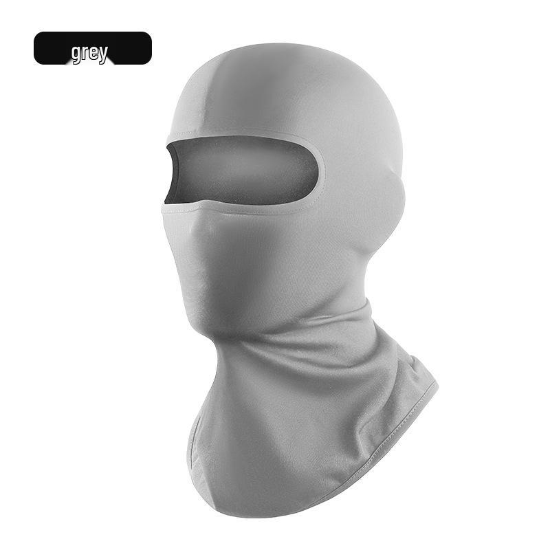 Cross-Border Motorcycle Sun Protection Face Mask - Breathable Ice Silk Neck Gaiter for Cycling & Outdoor Sports, Quick-Drying & Sweat-Wicking