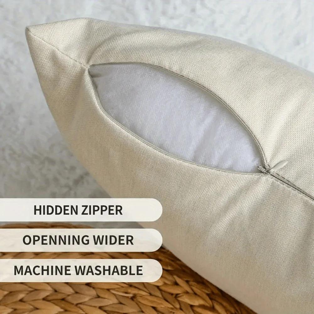 1 Stück bunte Tulpen-Ölgemälde-Stil Kissenbezug, Geeignet für Sofa, Schlafzimmer, Wohnzimmer, Schafft leicht eine Frühlingsatmosphäre