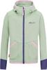Jacket Trollkids Saltfjord Jacket Pistachio Wildrose Purple