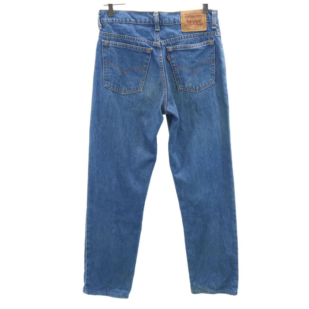 Levi's 90s 510 USA Made Old Denim Pants W30 Wash Blue Jeans Men's Used
