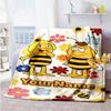 Biene Maja Personalized Name Blanket Throw Customizable Blanket Soft & Cozy Versatile for Office Chair Chair Bedding Couch for All Occasions
