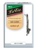 RICO La Vose Bass Clarinet Reeds, Medium Soft (10 Reeds) REC10MS