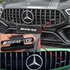 1 Stück Front-Kühlergrill-Emblem-Plakette Auto-Anhänger für AMG-LOGO X253 X247 W205 W206 W212 W213 W177 W167 GT C63