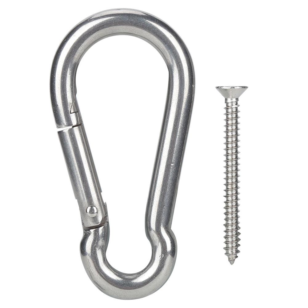 Hammock Hook - Made of 304 stainless steel, Convenient installation, High strength and durability, Versatile use for hammock, sandbag, equipment
