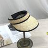 Adult Women Casual Sun Hats Raffia Straw Hats Summer Holiday Beach Casual Sun Protection Hats