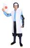 Clearstone Momotaro-kun Cosplay Costume Japanese Blue Complete Headband Vest Kimono