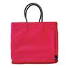 3069 Simple Lightweight Mini Tote Bag SN Square Overlap A [Rootote] (Pink)