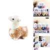 Endearing Tiny Alpaca Plush Keychain Short Plush Toy For Weddings And Events
