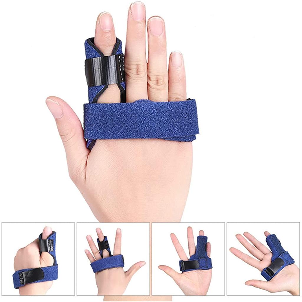 Finger Support Fixed Metal Plate Split Design Firmly Fixed Adjustable One Size Fits Most