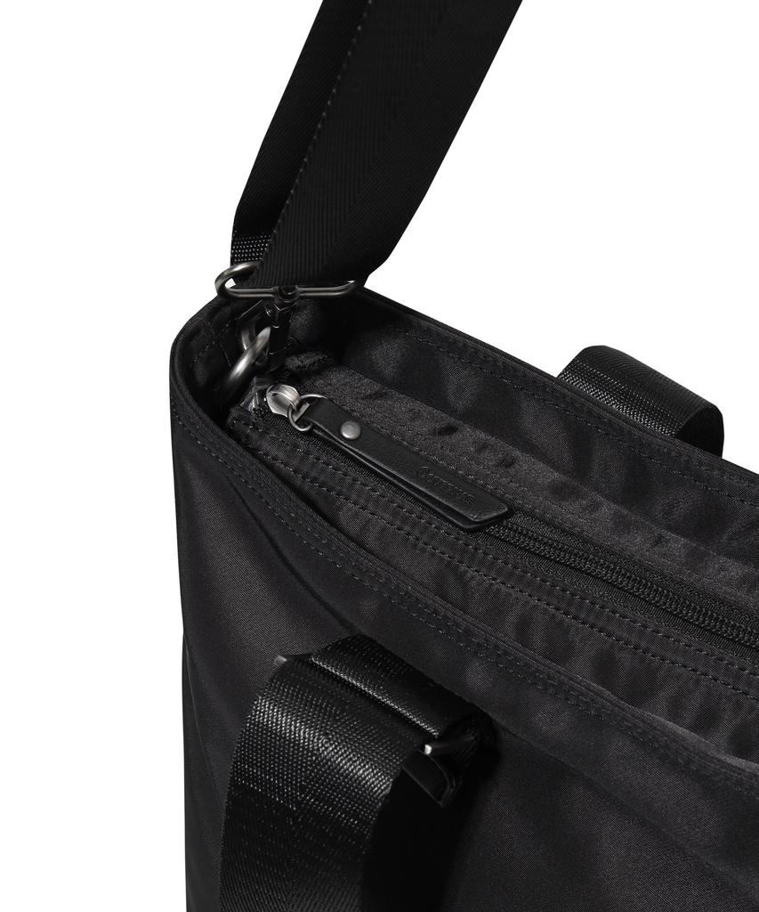 COVERNAT Authentic Nylon 2-Way Tote Bag Black