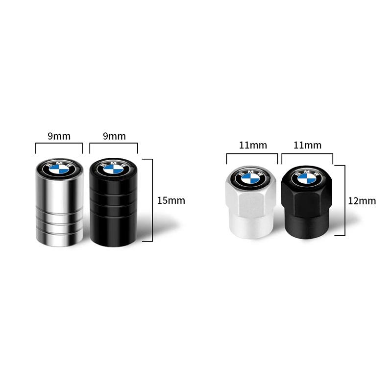 4Pcs Car Wheel Tire Valve Stem Cap Auto Air Stem Cover Auto Accessories For Bmw Performance M E46 E90 E60 F30 F10 E36 G20 X2 X5 AS5