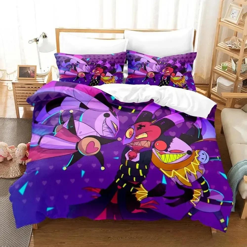 New Blitzo Boss Bedding Set Single Twin Full Queen King Size Bed Set Adult Kid Bedroom Duvet Cover Sets Anime Parure De Lit Bed