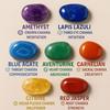 Colorful Yoga Stone Beads Braclet Meditation Relax Anxiety Bangle Accessories Spiritual Wristchain for Woman