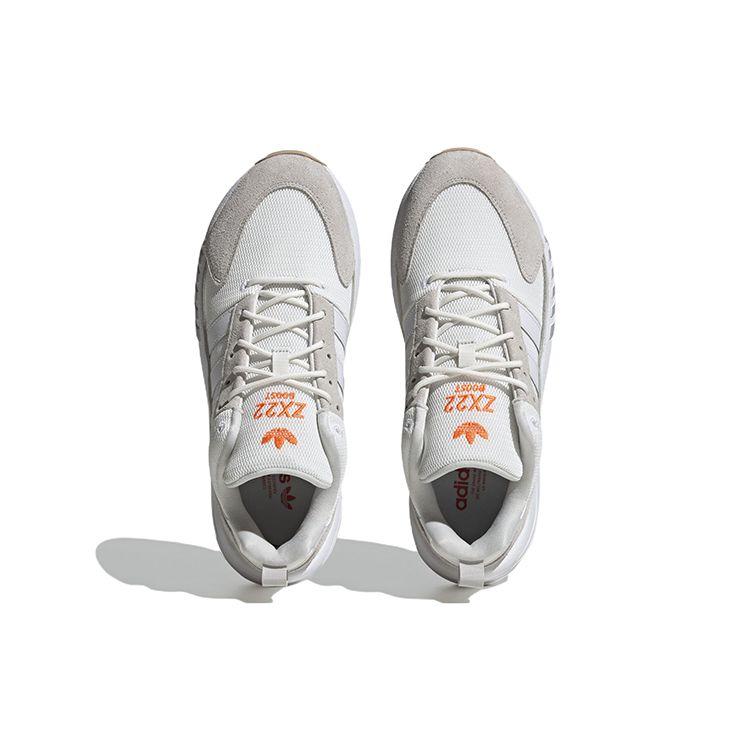 adidas Originals ZX 22 Boost Comfortable Shock Absorption Slip Resistant Wear Resistant Low Top Casual Running Shoes Unisex Sneakers White HP2784