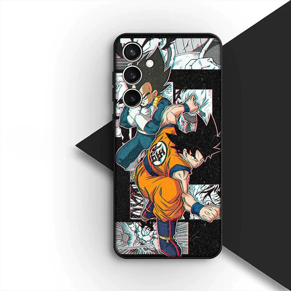 for Motorola Moto G86 G57 E14 E15 G14 G34 G67 G84 G24 A54 G15 Power E22 Phone Case Super Vegeta Dragons Gokus Balls DragonBalls