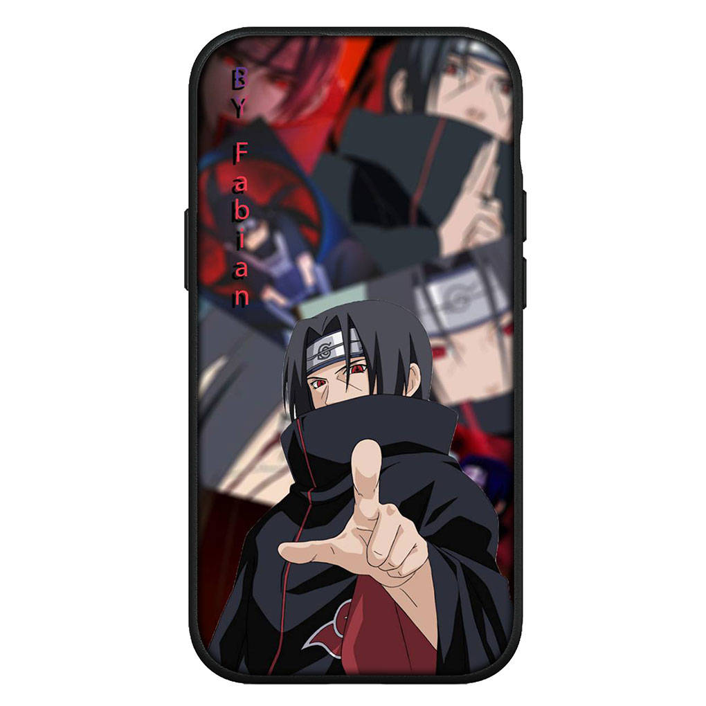 Kryt pro iPhone 16 15 Xiaomi Redmi Note 14 13 12 11 Pro Max 16e Samsung Galaxy S25 S24 S23 Moto OPPO Huawei Itachi Uchiha Akatsuki Naruto Pouzdro na telefon