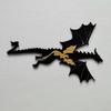 Acrylic Dragon Bookmark Funny Bookshelf Display Decoration Double-sided Long Fei Bookmark Student Stationery