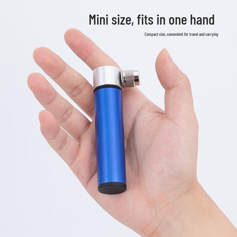 Lischi Miniature Bicycle Air Pump Kit with Hose & Ball Needle (2-Pack)
