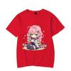 Maglietta Grafica Anime Calda Stampa 3d Moda Donna Magliette Y2k Magliette a Maniche Corte Magliette Carine Estive Top Taglie Forti