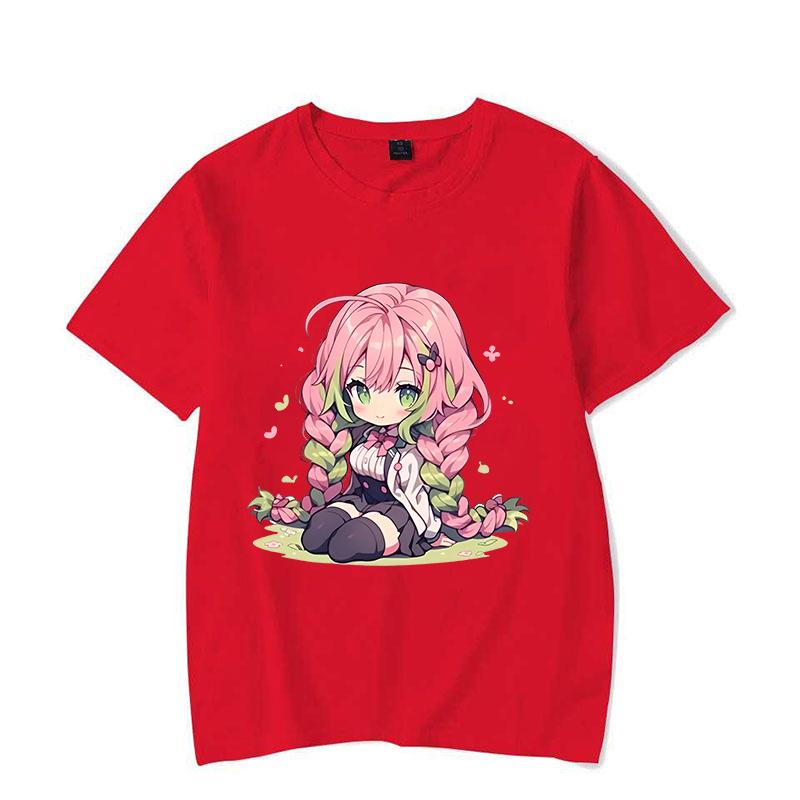 Maglietta Grafica Anime Calda Stampa 3d Moda Donna Magliette Y2k Magliette a Maniche Corte Magliette Carine Estive Top Taglie Forti