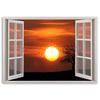 Canvas Print, Window - Sunset