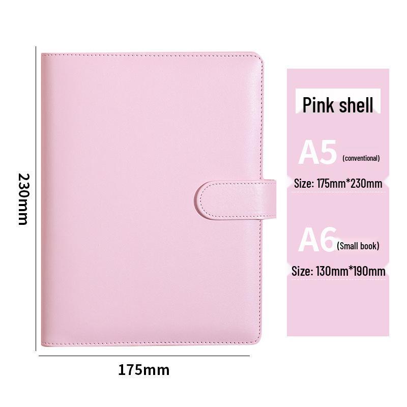 Macaron Loose-leaf Notebook with Detachable Cover Planner Diary Book