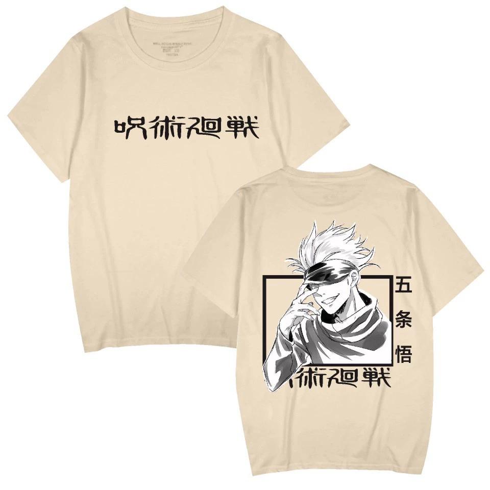 Men T-shirt Fashion Jujutsu Kaisen Anime Printed Women T-shirts Tee Shirt Summer Casual Short Sleeve Tops