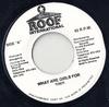 7inch Record TIGER  What Are Girls For NONE Roof Internatio Jamaica Reggae Ska  Dub Used