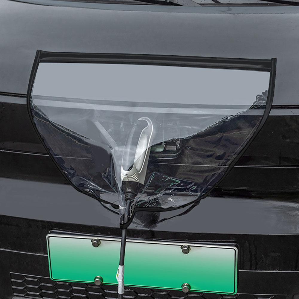 Car Ev Charger Port Waterproof Cover Magnetic Electric Car Charger Plug Cover