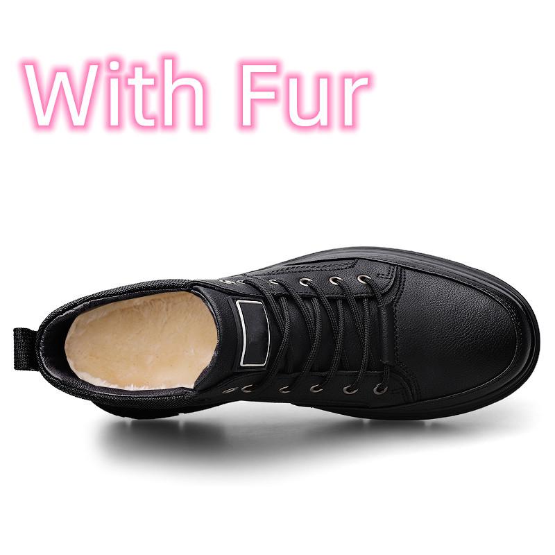 Fashion High Quality Outdoor Hiking Ankle Boots Male Boots Winter Boots Men Lace-Up Low Top Men Casual Shoe Genuine Leather Men Sneakers