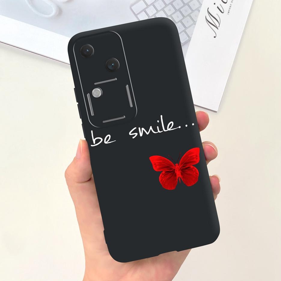 For Vivo V30 Pro Case V2319 Cute Fashion Cartoon Back Cover 6.78'' Soft Silicone Phone Case For Vivo V30 V 30 Pro VivoV30 Bumper