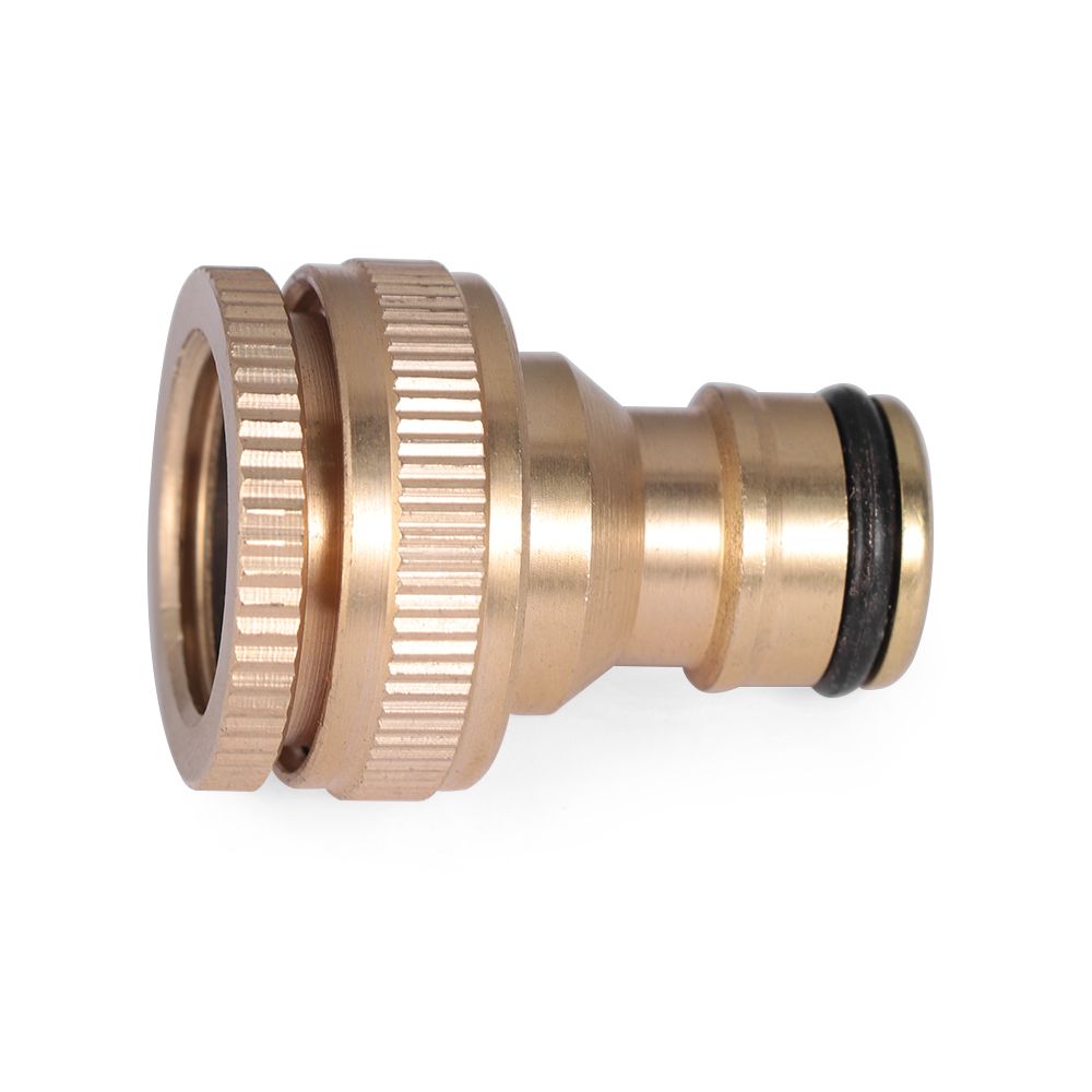To 1/2" Garden Brass Irrigation Water Adaptor Connetor Tap Adaptor Joiner Faucet Hose Tap Universal