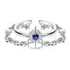 Real 925 Silver Feather Butterfly Flower Sun Moon Animal Design Open Rings Fit For Wedding Party Fine Jewelry