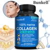 Bunkell Marine Collagen High Strength Complex Dietary Supplements, 120 Capsules