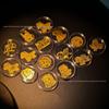 Gold-Plated Year of the Horse 2026 Phone Sticker: New Year Amulet for Prosperity and Business Success.