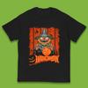 Halloween Pumpkin Head Scarecrow Jack O Lantern Pumpkin Head Horror Scary Vintage Retro Kids T Shirt