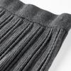 Jupe Longue Hiver Elegante Plissée Ligne A pour Femme