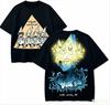 2026 Summer Witch Hat Atelier Tshirt Front Triangle Group Back Glowing Mage Graphic Oversized Cotton Tee For Otaku Fans