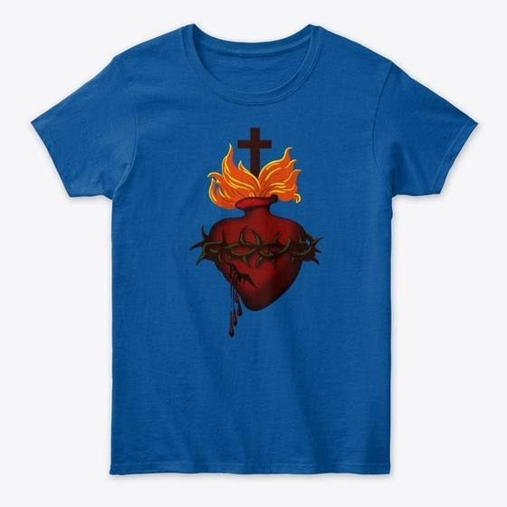 Jesu heliga hjärta Ett fel uppstod Vänligen Standard Unisex T-shirt