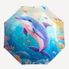 Dolphin, Underwater- Automatic Umbrella,Suitable for Men and Women, Gifts for Fashion Lovers0902b