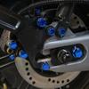 30 st/set Motorcykel Skruvlock Kåpa Huvudkropp Dekorativ Motor Mutter Bult Caps för Yamaha Kawasaki Honda Bil Cykel Tillbehör MYY