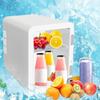Mini frigider auto 6L, cosmetice, mască de machiaj, îngrijire a pielii, frigider DC 12V / AC 220V, răcire încălzită, frigider pentru dormitor