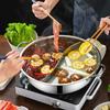 Dual Compartment Hotpot Cooker Perfect for Gas Stoves and Induction Cookers