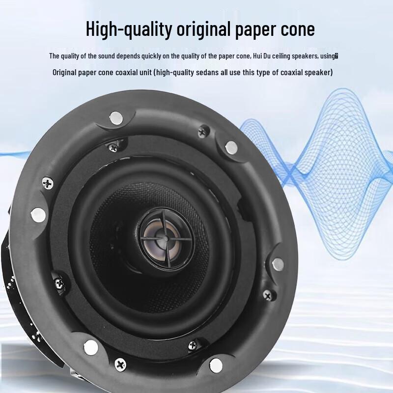 HuiDu Professional Coaxial Ceiling Speakers (CN version)