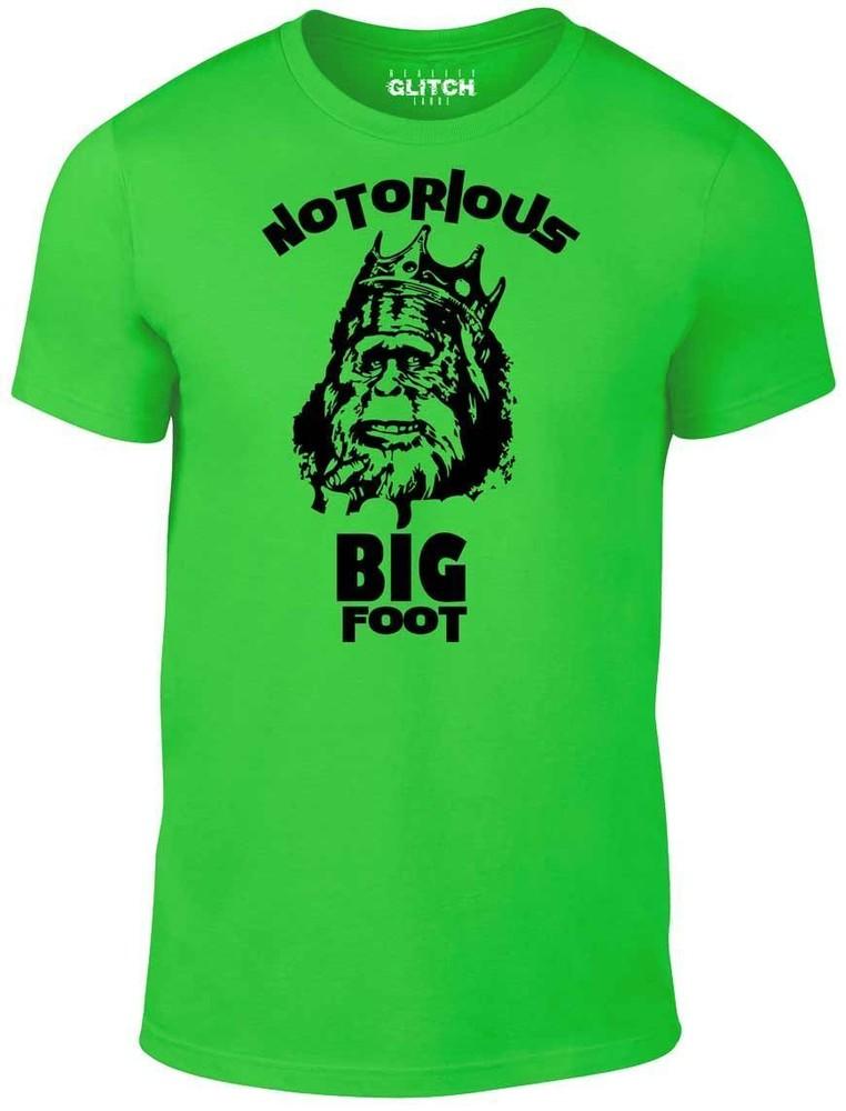 Notorious BIG Foot T-Shirt - Funny T Shirt Yeti Retro Monster Hip Hop Rap Music