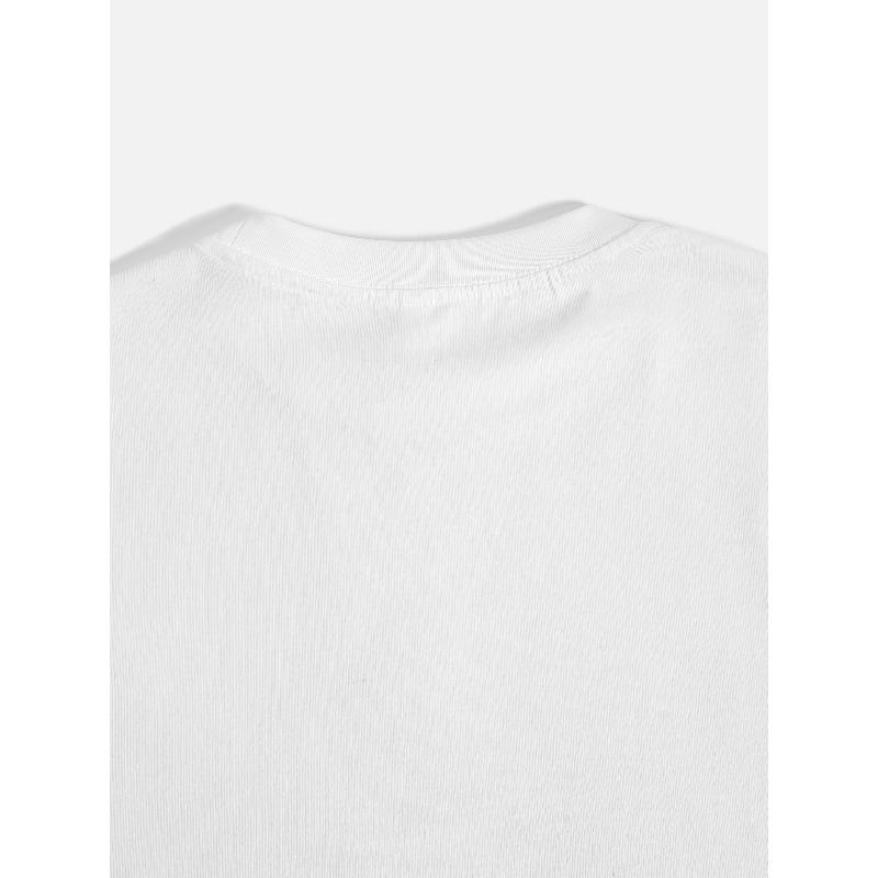 Women's White Pure - Cotton T - Shirt: "God is Good" Floral Bow Theme
