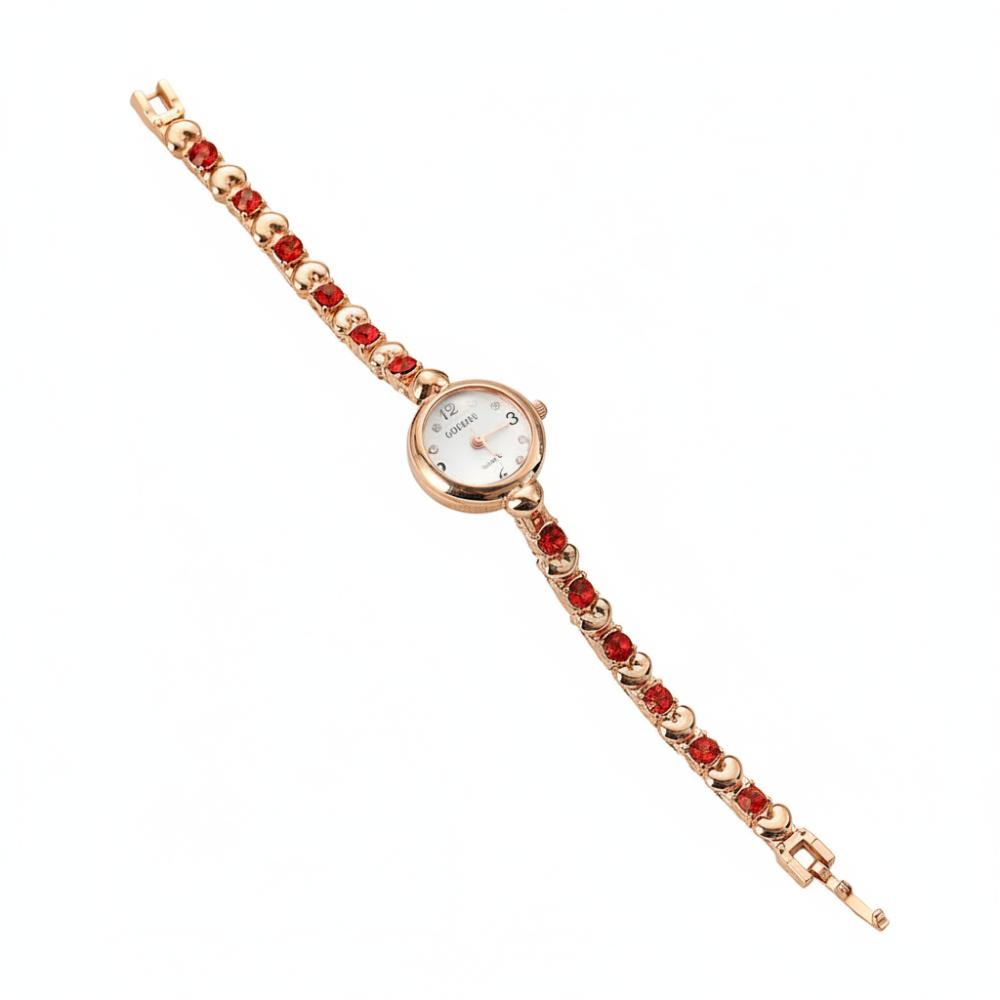 Versatile Luxury Wrist Watches Round Small Dial Womens Quartz Wristwatch Quartz Watch Girls Gift