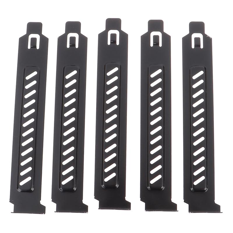 5X Pci Slot Cover Dust Filter Blanking Board Cooling Fan Dust Filter Ventilation