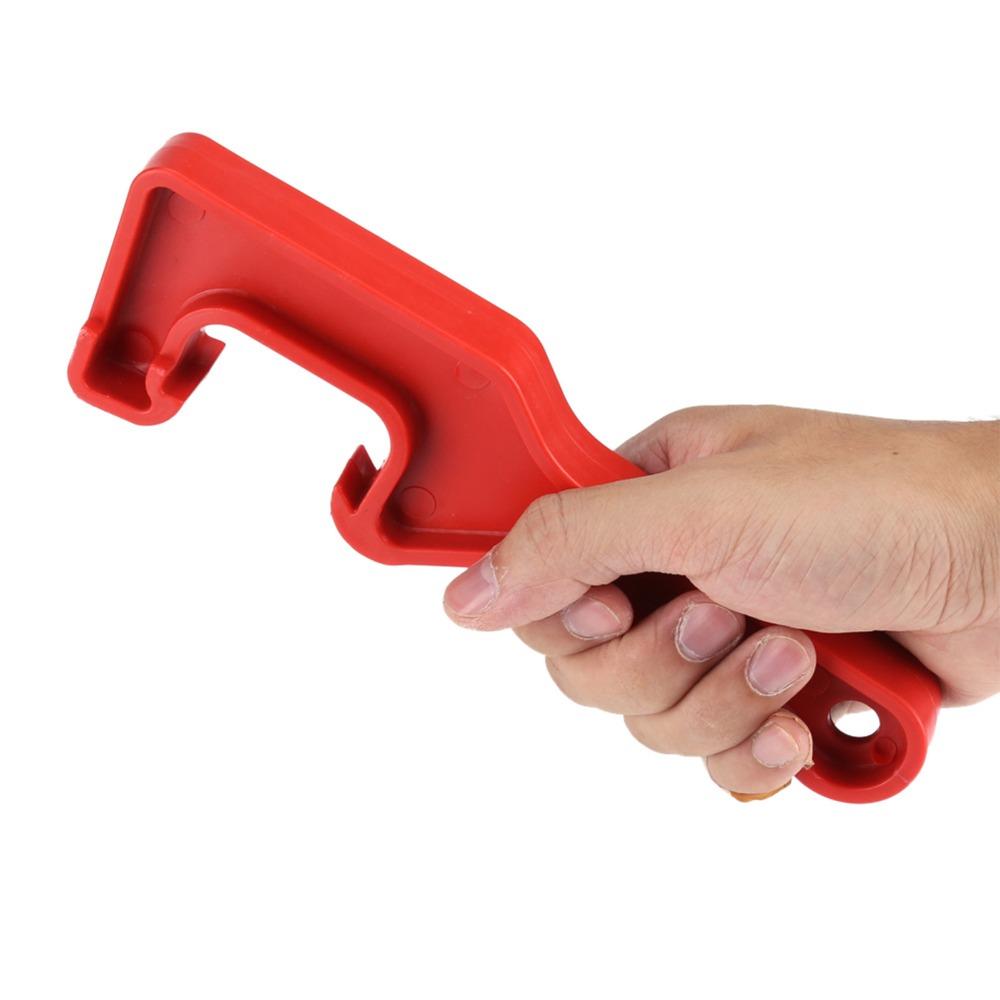6 Stück müheloser Öffner für Plastikeimer PVC-Farbeimer-Öffner Eimerdeckel-Öffner Garage
